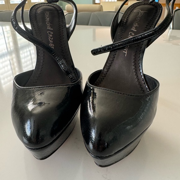 Jean-Michel Cazabat heels with ankle strap in black leather. Size 37/7 - Picture 8 of 11